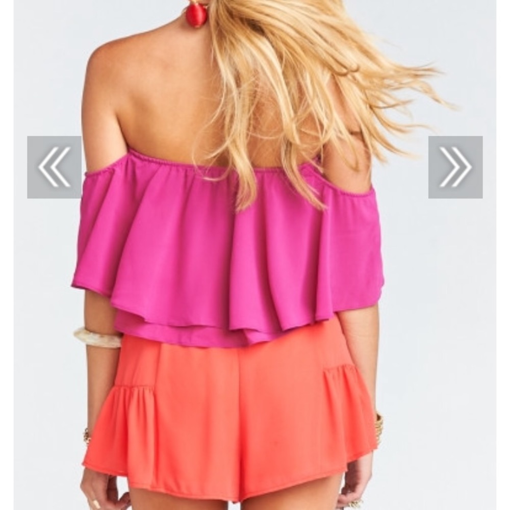 Red ‘Show Me Your MuMu’ Shorts - Picture 7 of 7
